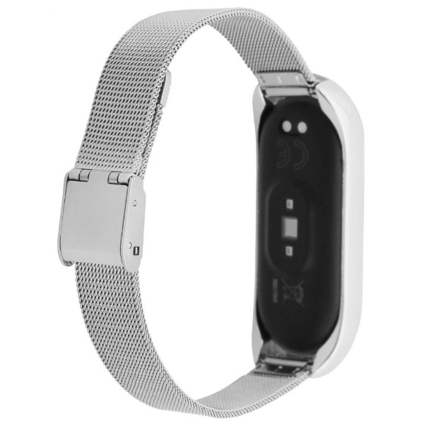Фото - Ремешок для фитнес-браслета BeCover Metal for Xiaomi Mi Smart Band 5 Silver (705147)