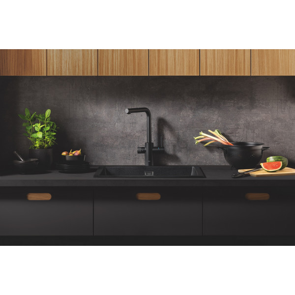 Фото - Смеситель кухонный Grohe Blue Pure Minta + Ecosoft P’URE AQUACALCIUM Mint (MO67530590KF)