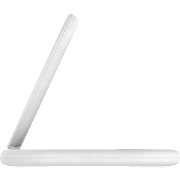 Фото - Бездротовий зарядний пристрій Belkin 3в1 Magnetic Foldable Qi2 White (WIZ029VFWH)