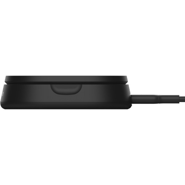 Фото - Беспроводное зарядное устройство Belkin 15Вт Magnetic Stand Qi2, адаптер 20Вт USB-C Black (WIA008VFBK)