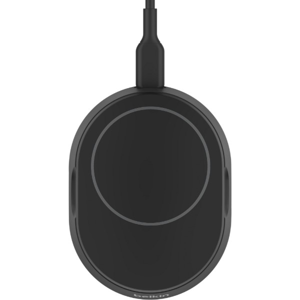 Фото - Беспроводное зарядное устройство Belkin 15Вт Magnetic Stand Qi2, адаптер 20Вт USB-C Black (WIA008VFBK)