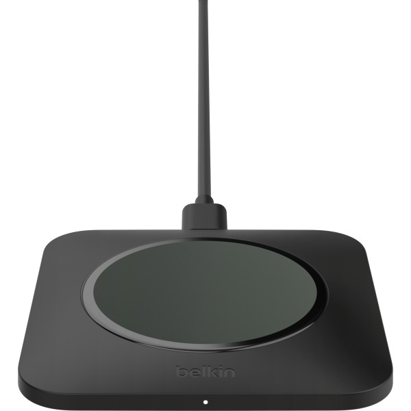 Фото - Бездротовий зарядний пристрій Belkin 15Вт Pad Easy Align Black (WIA007VFBK)
