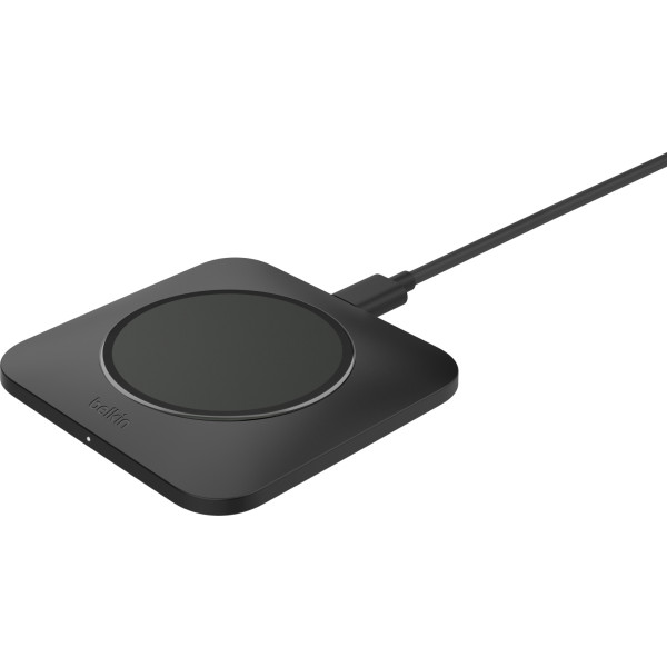 Фото - Бездротовий зарядний пристрій Belkin 15Вт Pad Easy Align Black (WIA007VFBK)