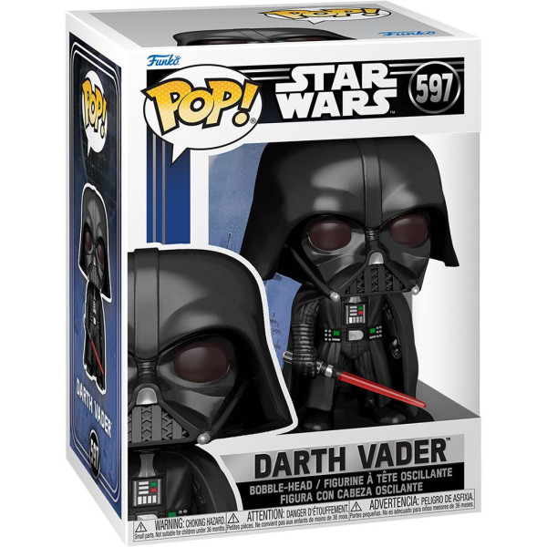 Фото - Колекційна фігурка FUNKO POP! серії Зіркові війни - ДАРТ ВЕЙДЕР ЗІ СВІТЛОВИМ МЕЧОМ (67534)
