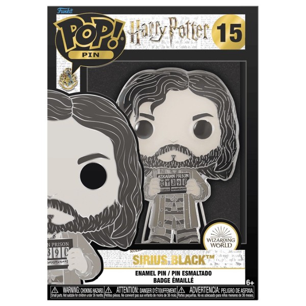 Фото - Колекційна фігурка FUNKO POP PIN: Harry Potter - Sirius Black (HPPP0017)