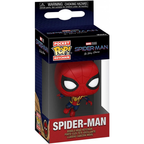 Фото - Коллекционная фигурка FUNKO на клипсе "Человек-паук: НПД" S3 - ЧЕЛОВЕК-ПАУК 1 В ПРЫЖКЕ (67599)