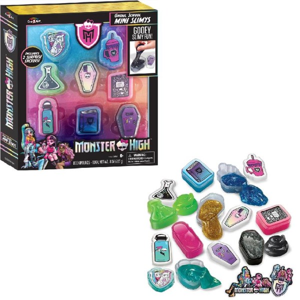 Фото - Слайм Cra-Z-Art Monster High Ghoul School Mini Mania (72227CRA) Фото - Слайм Cra-Z-Art Monster High Ghoul School Mini Mania (72227CRA)