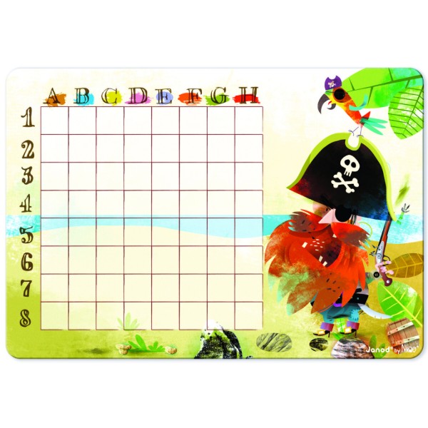 Фото - Настольная игра (5-7 лет) Janod Битва пиратов (J02835)