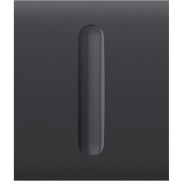 Фото - Кнопка LightSwitch центральная для одноклавишного выключателя Ajax CenterButton Dimmer 1-gang 2-way for LightSwitch, Jeweler, graphite (000051275)