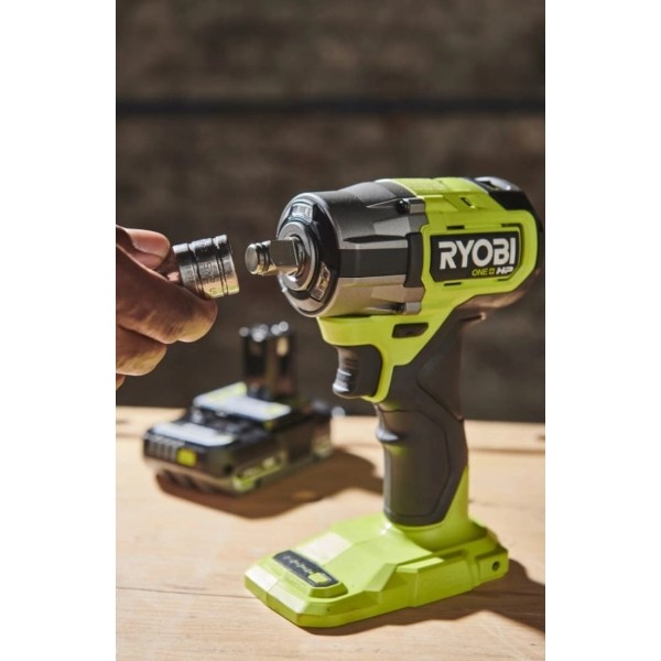 Фото - Гайковерт акумуляторний Ryobi ONE+ HP RIW18C-0  без АКБ та ЗП (5133005898)