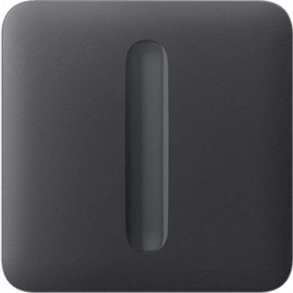 Фото - Кнопка для LightSwitch для одноклавішного вимикача Ajax SoloButton Dimmer 1-gang 2-way for LightSwitch, Jeweler, graphite (000051259)