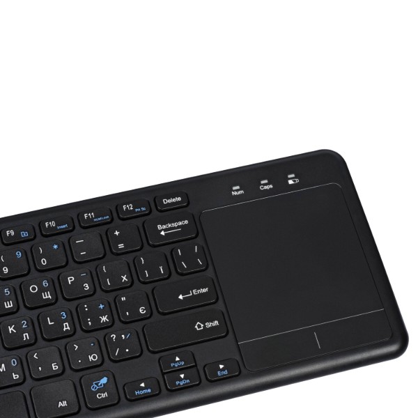 Фото - Клавиатура беспроводная 2E KT100 WL, EN/UK Black (2E-KT100WB_UA)