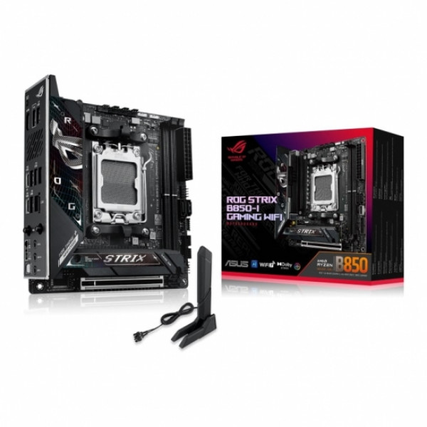 Фото - Материнська плата Asus ROG STRIX B850-I GAMING WIFI DDR5