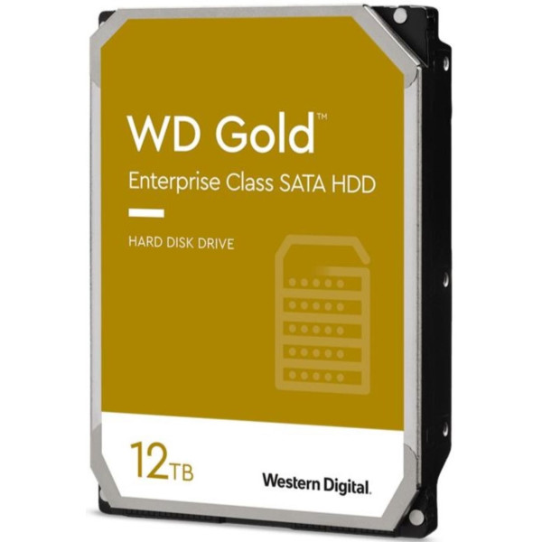 Фото - Жорсткий диск внутрішній Western Digital 12TB 3.5'' 7200 256MB SATA Gold (WD122KRYZ)