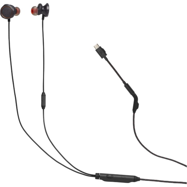 Фото - Наушники вкладыши проводные JBL Quantum 50C Black (JBLQTUM50CBLK)