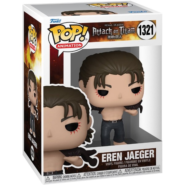 Фото - Колекційна фігурка FUNKO POP! - Ерен Єгер (67926)