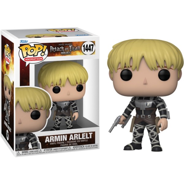 Фото - Коллекционная фигурка FUNKO POP! cерии Атака титанов - АРМИН АРЛЕРТ (67928)