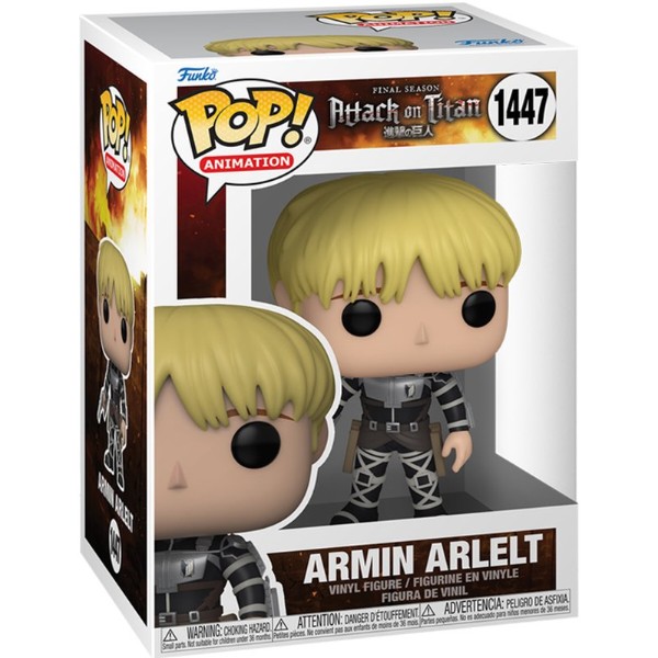 Фото - Коллекционная фигурка FUNKO POP! cерии Атака титанов - АРМИН АРЛЕРТ (67928)