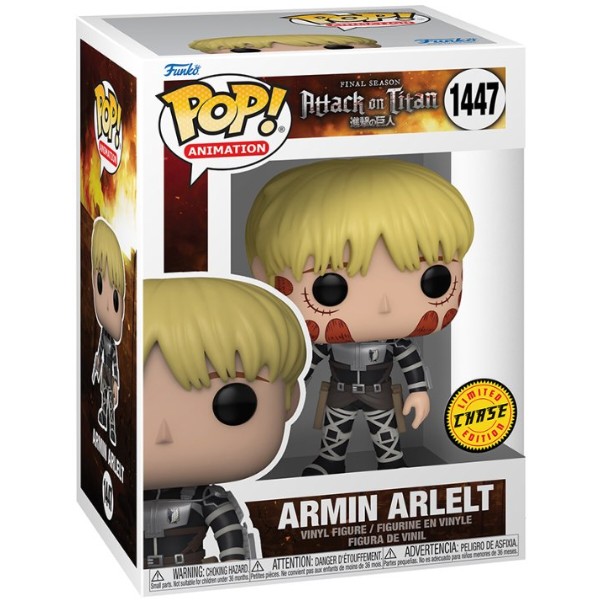 Фото - Коллекционная фигурка FUNKO POP! cерии Атака титанов - АРМИН АРЛЕРТ (67928)