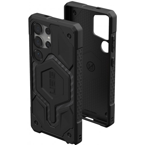 Фото - Чохол для смартфону UAG for Samsung Galaxy S25 Ultra Monarch, Carbon Fiber (214464114242)