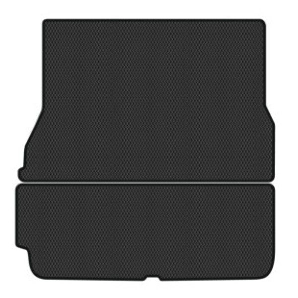 Фото - EVA коврик в багажник авто EVAtech для Model X 6 seats Tesla 2015-2017 1 поколение SUV USA (TA1671BE2KBB)