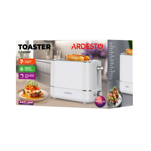 Фото - Тостер ARDESTO T-F450W