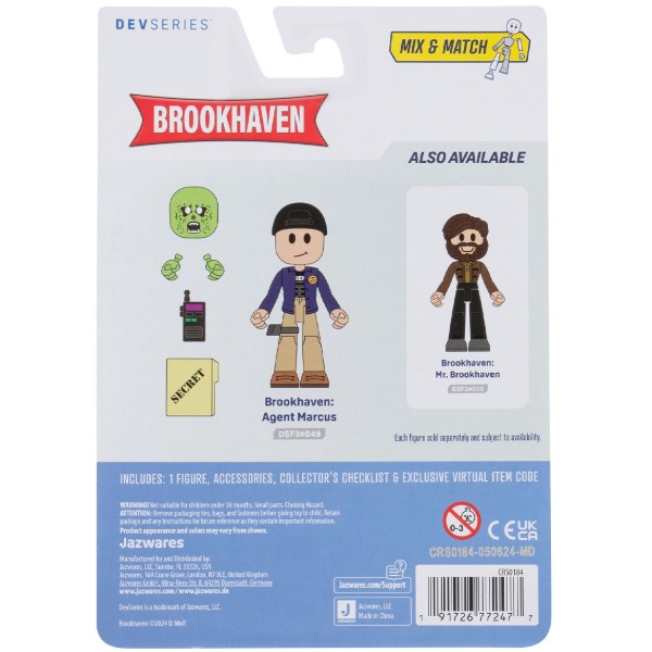 Фото - Колекційна фігурка DevSeries Core Figures Brookhaven: Agent Marcus (CRS0184)