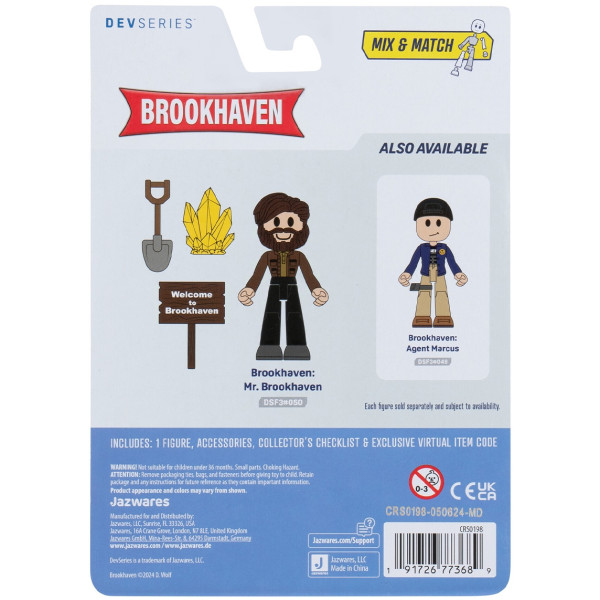 Фото - Колекційна фігурка DevSeries Core Figures Brookhaven: Mr. Brookhaven (CRS0198)