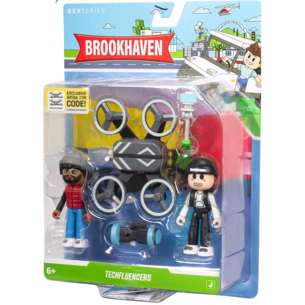 Фото - Набір ігрових фігурок DevSeries Game Pack Brookhaven: Techfluencers (CRS0121)