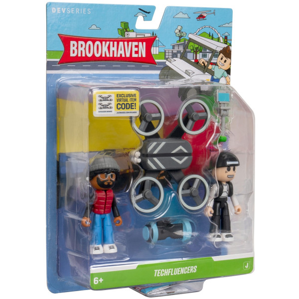 Фото - Набір ігрових фігурок DevSeries Game Pack Brookhaven: Techfluencers (CRS0121)