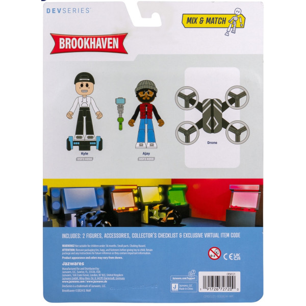 Фото - Набір ігрових фігурок DevSeries Game Pack Brookhaven: Techfluencers (CRS0121)