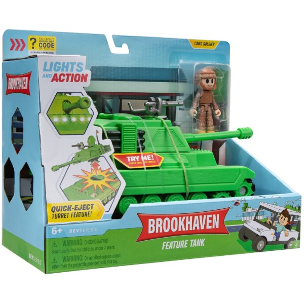 Фото - Набір ігрових фігурок DevSeries Feature Vehicle Brookhaven: Tank (CRS0056)