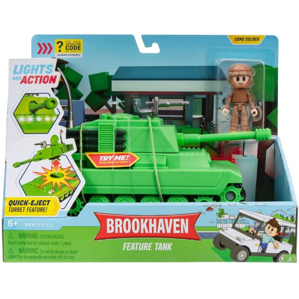 Фото - Набір ігрових фігурок DevSeries Feature Vehicle Brookhaven: Tank (CRS0056)