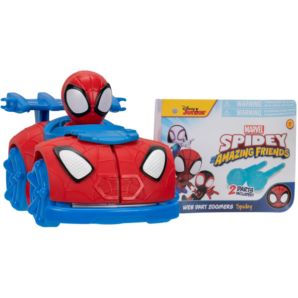 Фото - Наземна спецтехніка Spidey Little Vehicle Web Dart Zoomers Спайді (SNF0288)