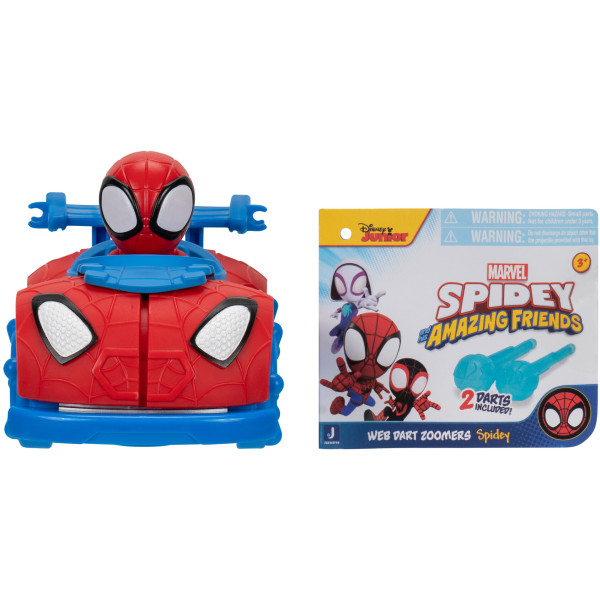 Фото - Наземна спецтехніка Spidey Little Vehicle Web Dart Zoomers Спайді (SNF0288)