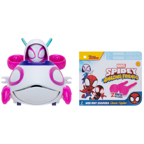 Фото - Базовий ігровий транспорт для малюка Spidey Little Vehicle Web Dart Zoomers Привид-павук (SNF0289)