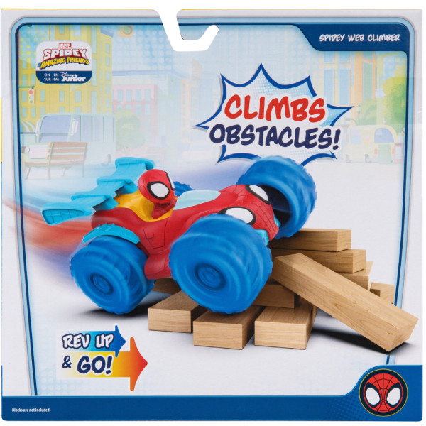 Фото - Інерційний ігровий транспорт для малюка Spidey Feature Vehicle (Web Climber) (SNF0244)