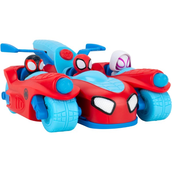Фото - Набор игровых фигурок Spidey 3 в 1 Spidey Deluxe Feature Vehicle Сплит команда Спайди (SNF0271)