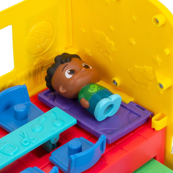 Фото - Базовый игровой транспорт для малыша CoComelon Vehicle Школьный автобус трансформер, свет, звук (CMW0509)