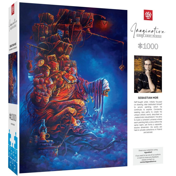 Фото - Пазли (8 +) Good Loot Imagination: Sebastian Mon The burden of experiences 1000 ел. (5908305249344)