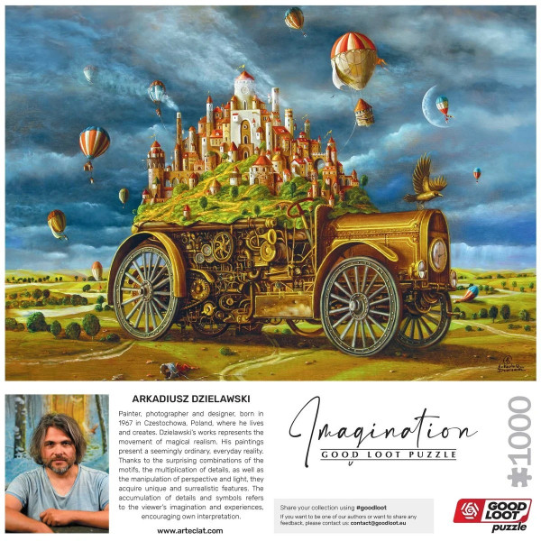 Фото - Пазли (8 +) Good Loot Imagination: Arkadiusz Dzielawski Big move 1000 ел. (5908305249368)