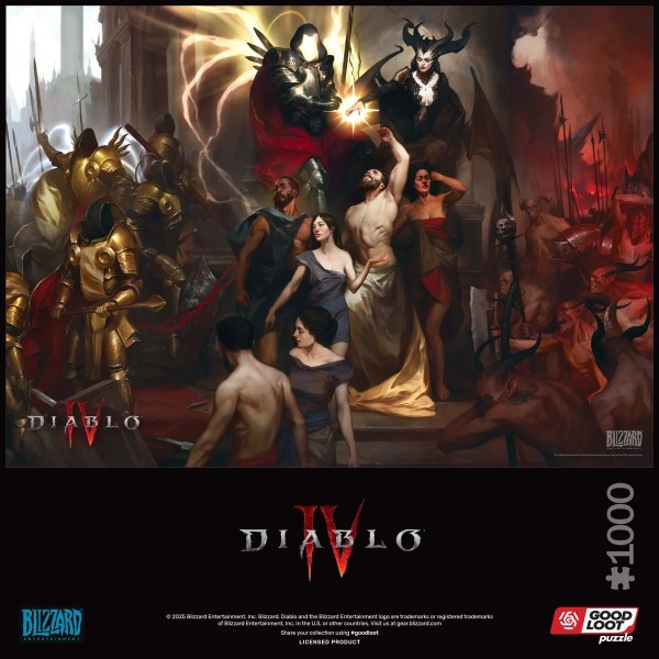 Фото - Пазлы (8+) Good Loot Diablo IV Birth of Nephalem 1000 эл. (5908305249641)