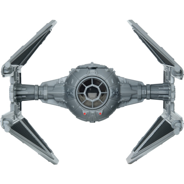 Фото - Колекційна фігурка STAR WARS Small Vehicle Транспорт та фігурка TIE Interceptor 7.5 см (SWJ0078)