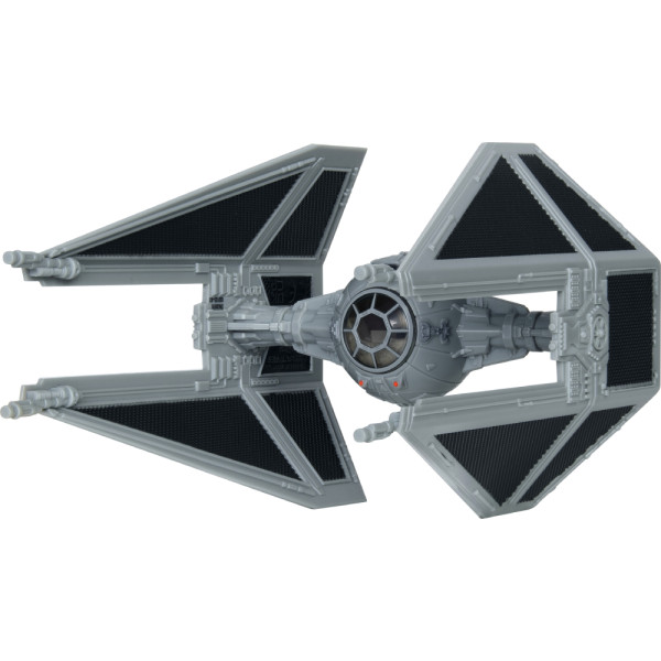 Фото - Колекційна фігурка STAR WARS Small Vehicle Транспорт та фігурка TIE Interceptor 7.5 см (SWJ0078)