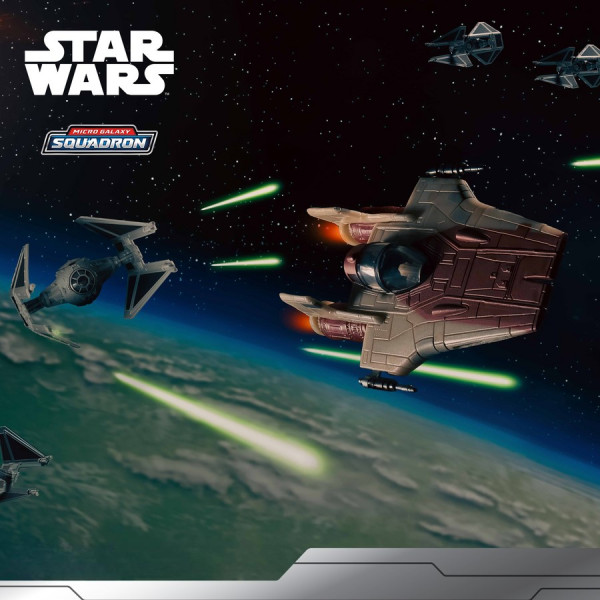 Фото - Колекційна фігурка STAR WARS Small Vehicle Транспорт та фігурка A-Wing 7.5 см (SWJ0079)