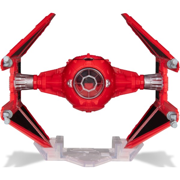 Фото - Колекційна фігурка STAR WARS Small Vehicle Транспорт та фігурка Royal Guard TIE Interceptor (Rare) 7.5 см (SWJ0082)