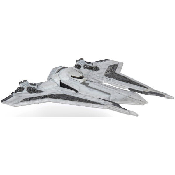 Фото - Колекційна фігурка STAR WARS Medium Vehicle Транспорт та фігурка Kom'rk-Class Mandalorian Starfighter 12.5 см (SWJ0019)