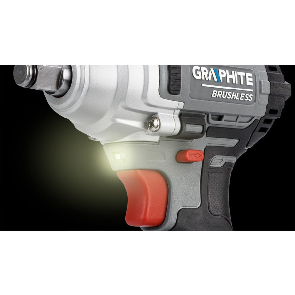 Фото - Гайковерт акумуляторний GRAPHITE Energy+ без АКБ та ЗП (58G028-1)