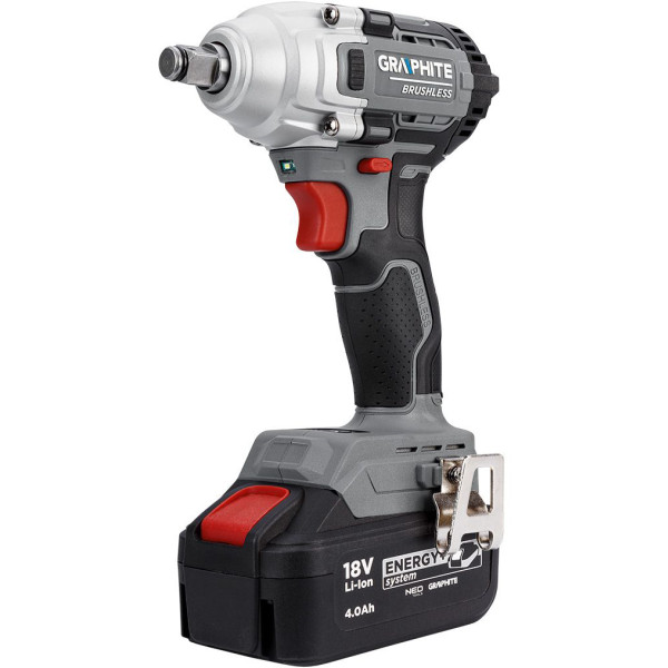 Фото - Гайковерт акумуляторний GRAPHITE Energy+ без АКБ та ЗП (58G028-1)