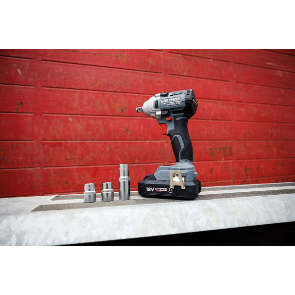 Фото - Гайковерт акумуляторний GRAPHITE Energy+ без АКБ та ЗП (58G028-1)